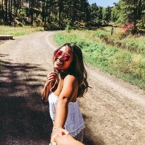 Hollister white tube top, size small